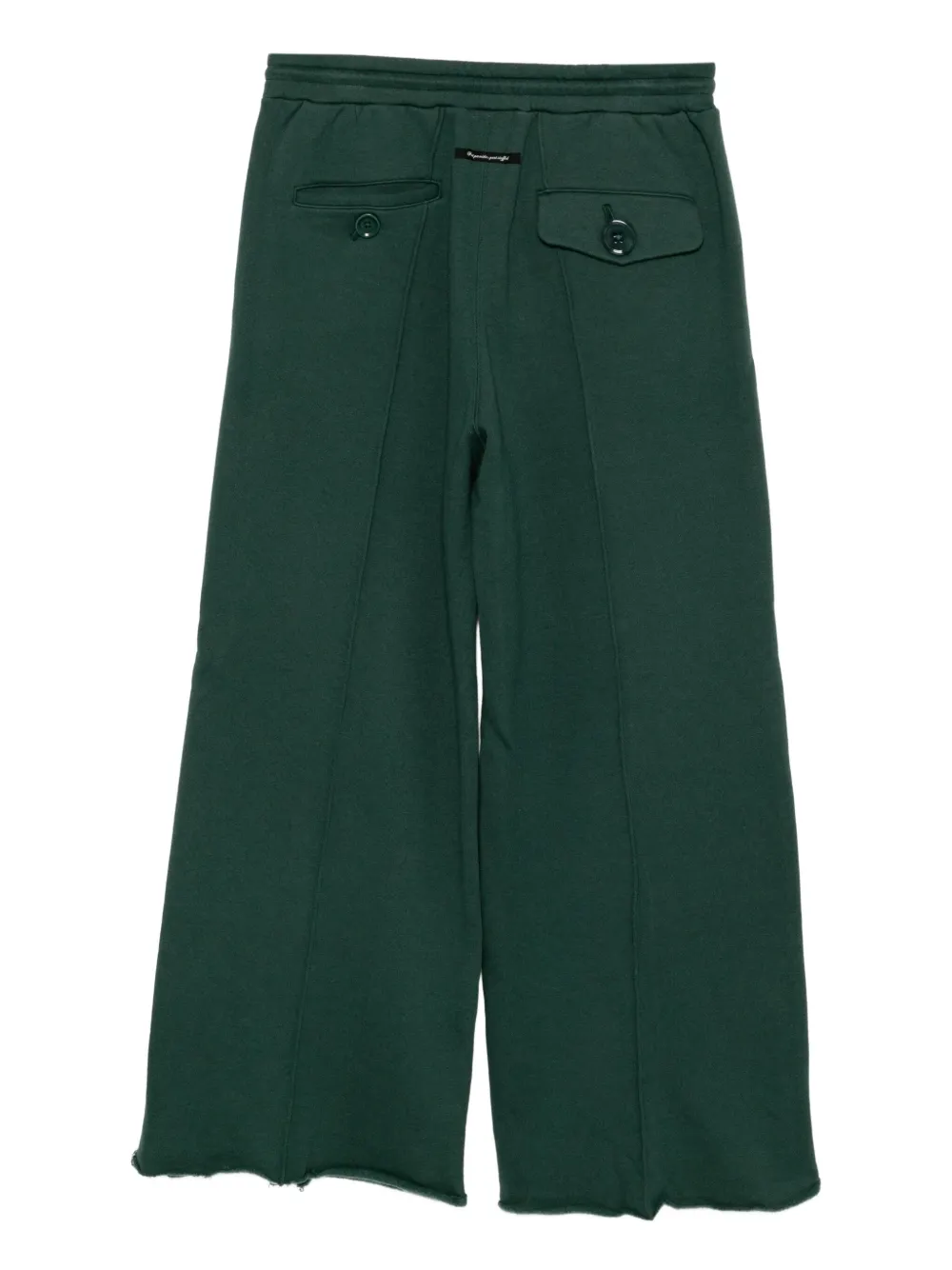 Undercover Broek met tekst-patch - Groen