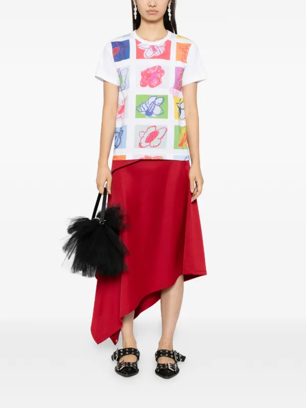 Comme Des Garçons Girl グラフィック Tシャツ | ホワイト | FARFETCH JP