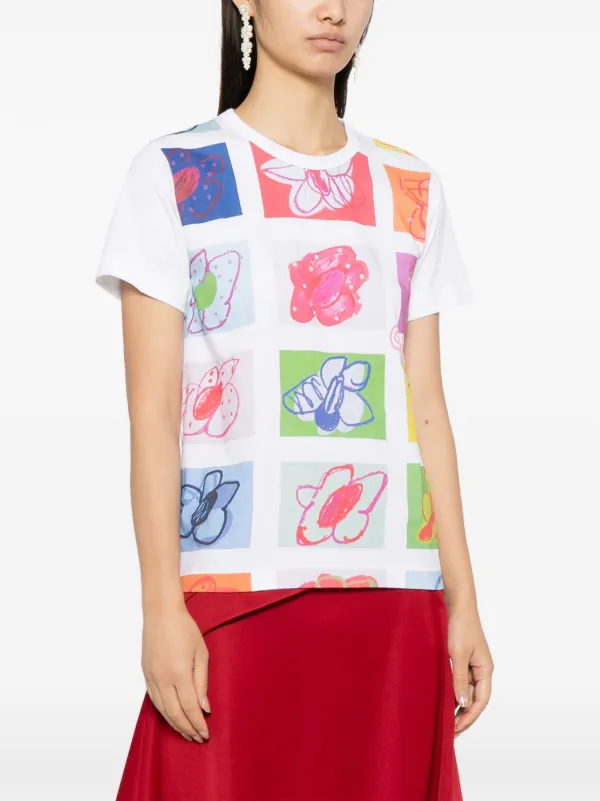 Comme Des Garçons Girl グラフィック Tシャツ | ホワイト | FARFETCH JP