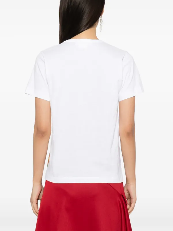 Comme Des Garçons Girl グラフィック Tシャツ | ホワイト | FARFETCH JP