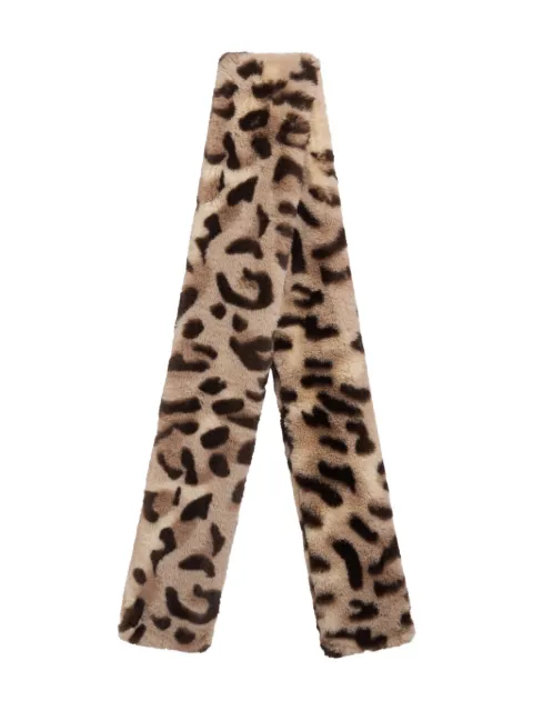 Vaquera animal-print scarf