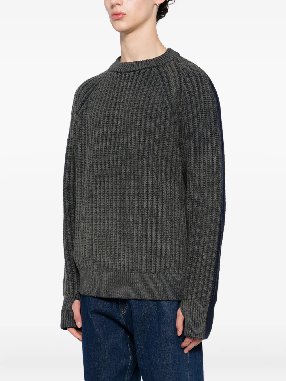 Junya Watanabe MAN Wollen trui Grijs