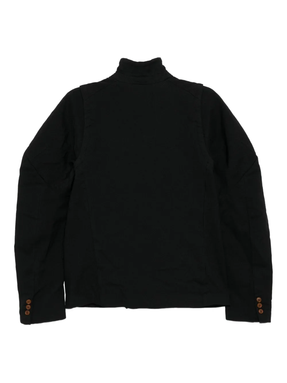 Comme Des Garçons Layered Jacket In Black