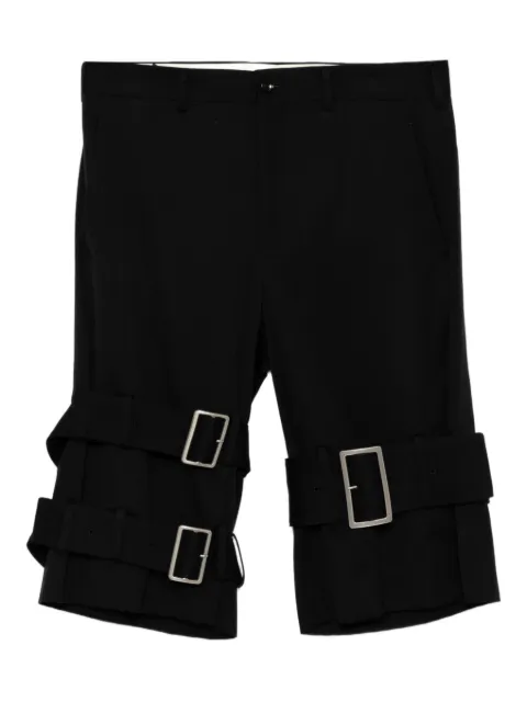 Comme des Garçons Homme Plus buckle strap shorts