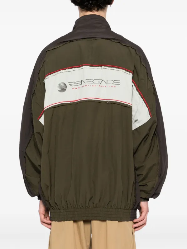 Martine Rose ロゴ ジャケット | グリーン | FARFETCH JP