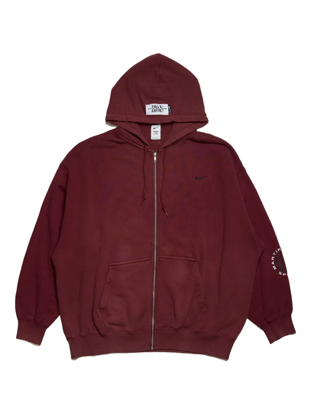Nike X Martine Rose Hoodie In Red