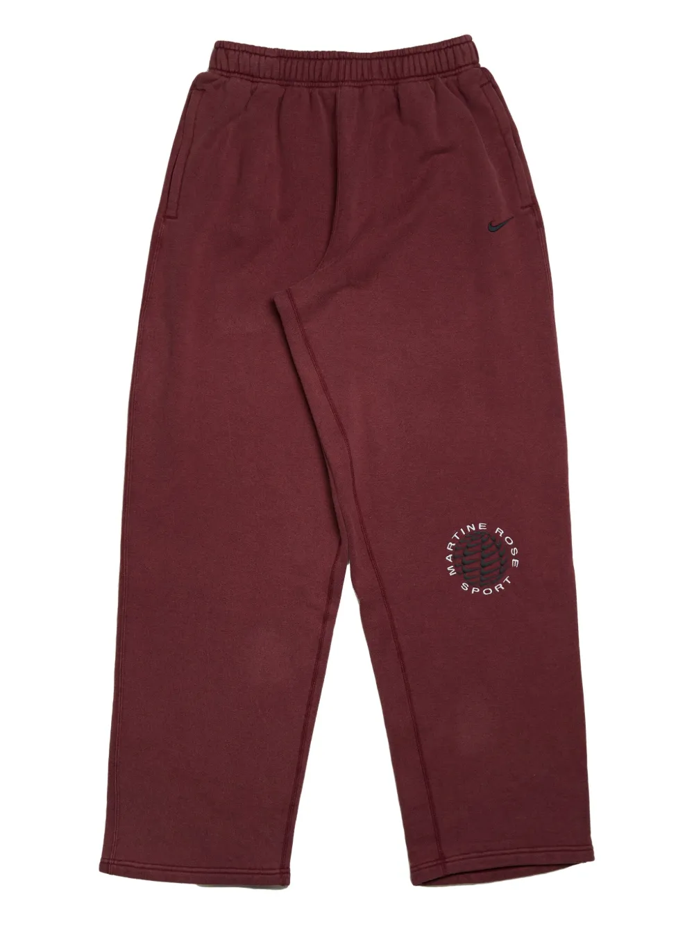 Nike x Martine Rose Pantaloni sportivi con logo - Rosso