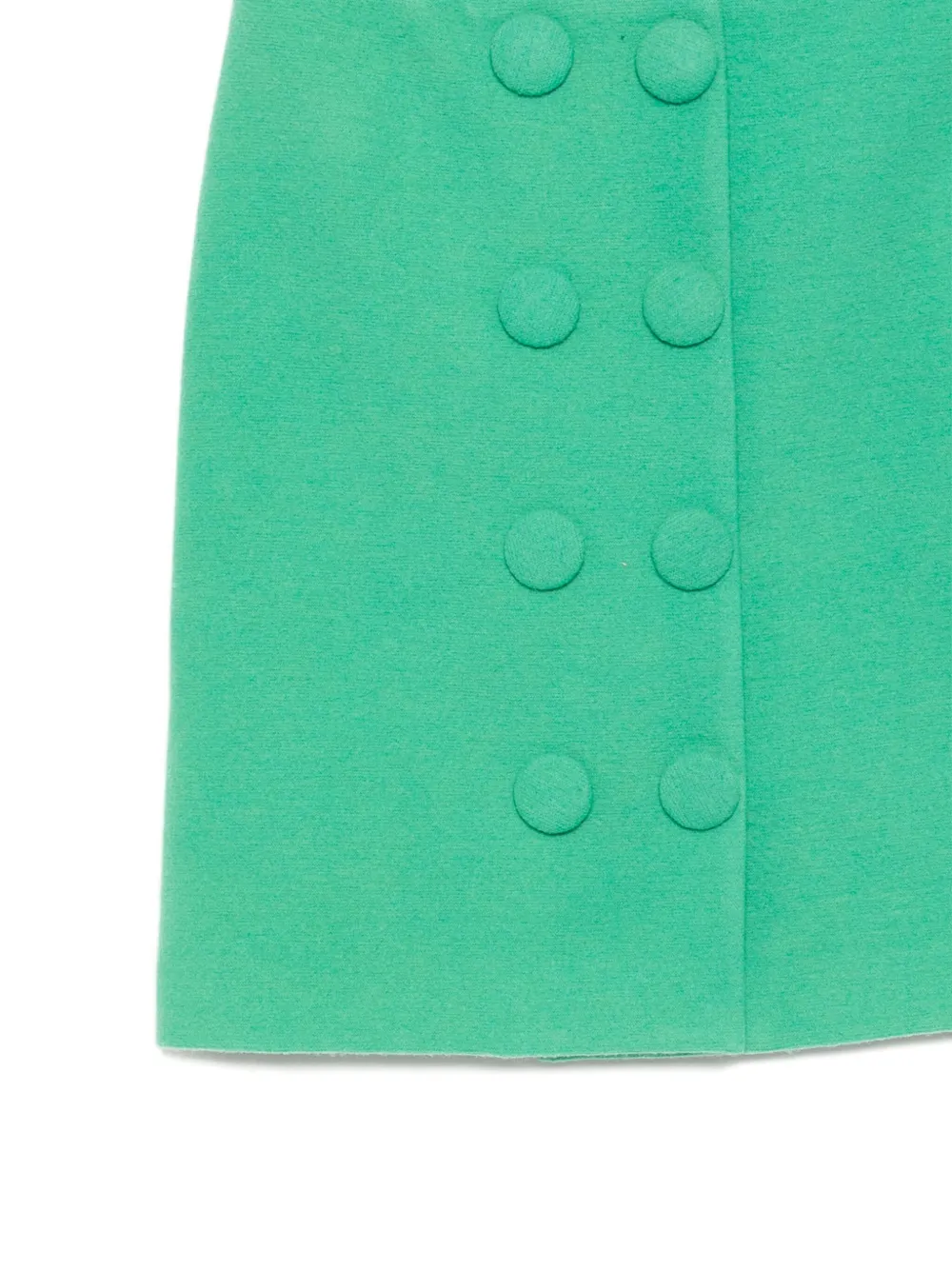 Shushu-tong Wool Skirt In Green
