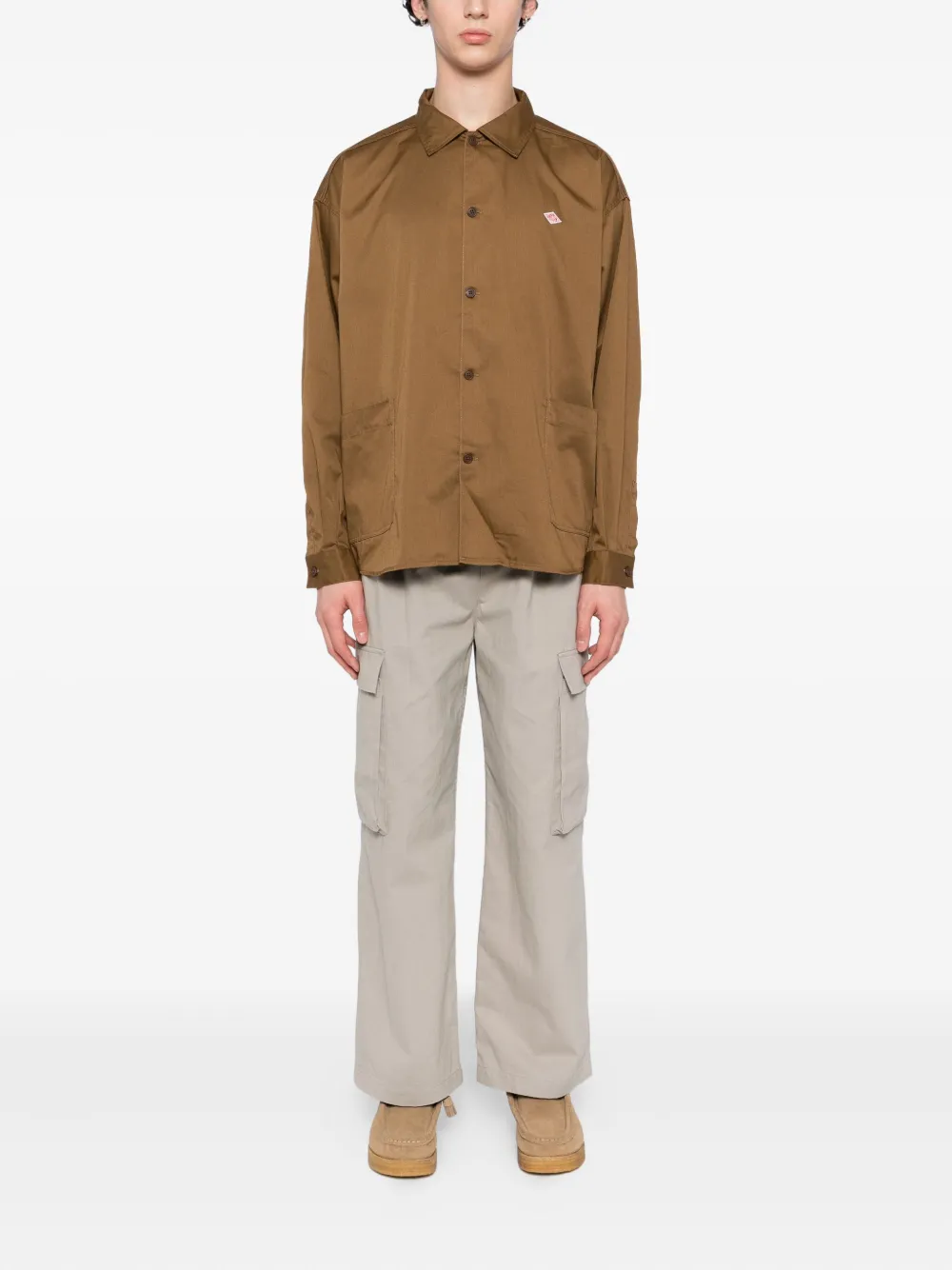 Danton logo-embroidered shirt | Shirts | Image 2