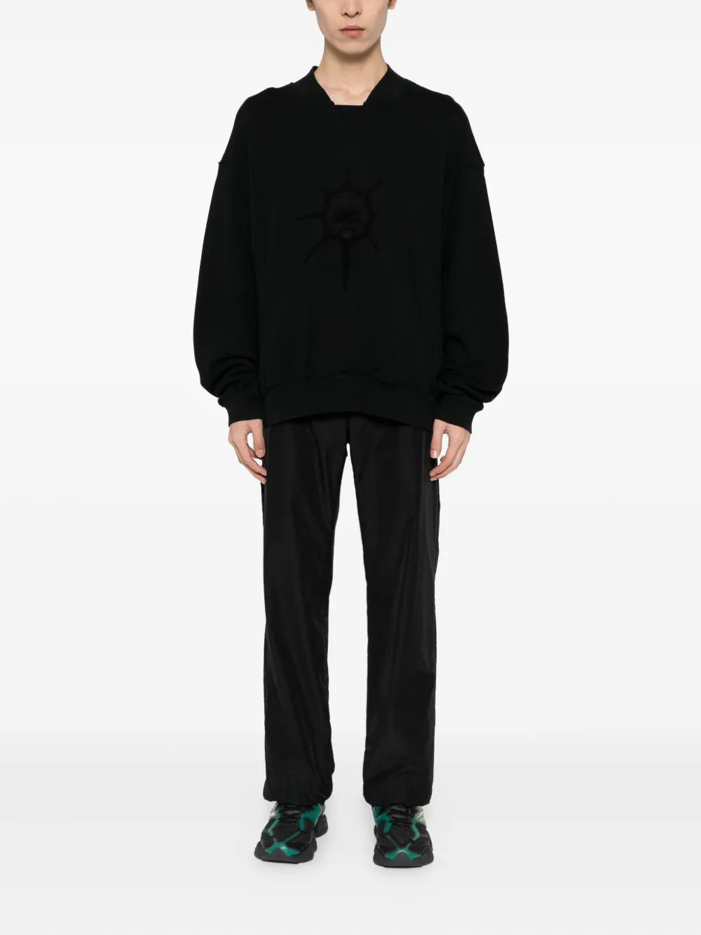 ASICS graphic-embroidered sweatshirt | Sweaters | Image 2