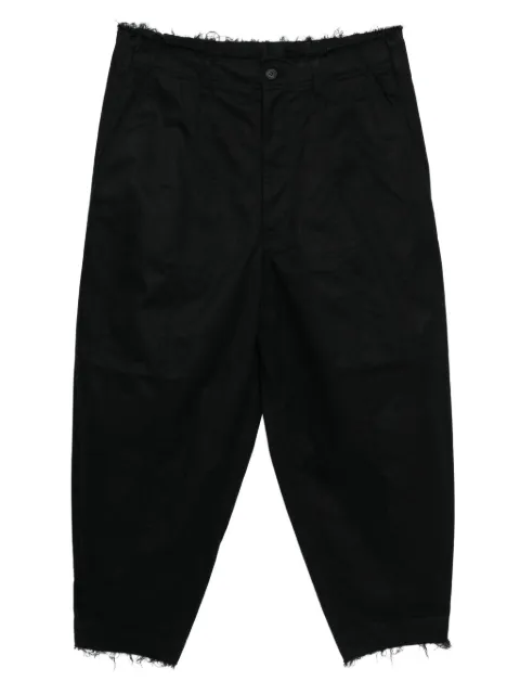 Comme des Garçons Homme cotton tapered trousers