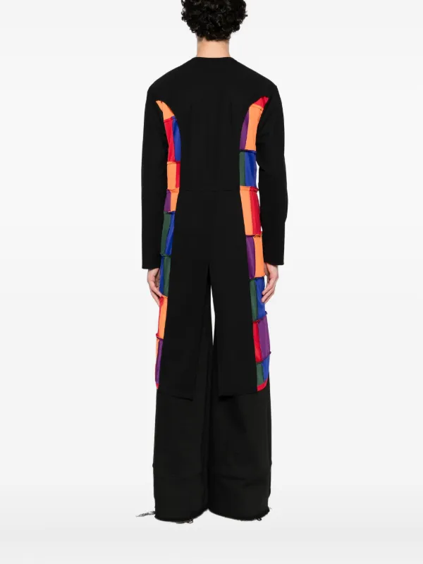 Comme Des Garçons Homme Plus パッチワーク Tシャツ | ブラック 