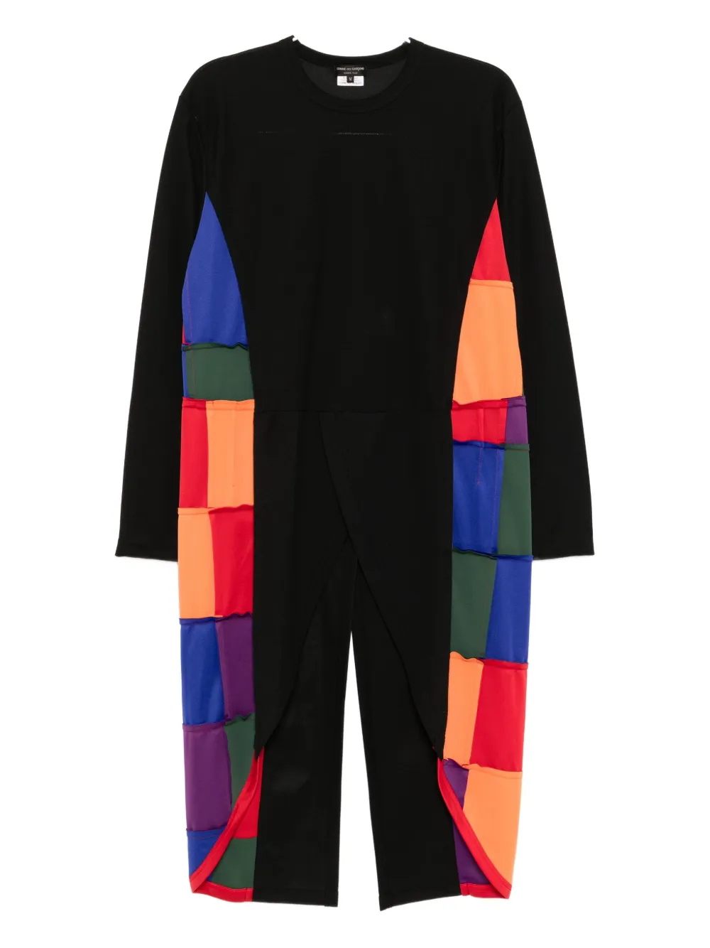 Comme des Garçons Homme Plus patch-work T-shirt - Nero