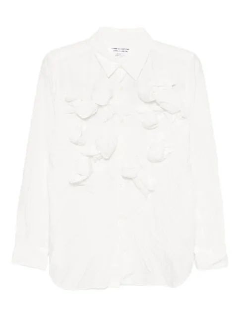 Comme Des Garçons Comme Des Garçons knot-detail blouses