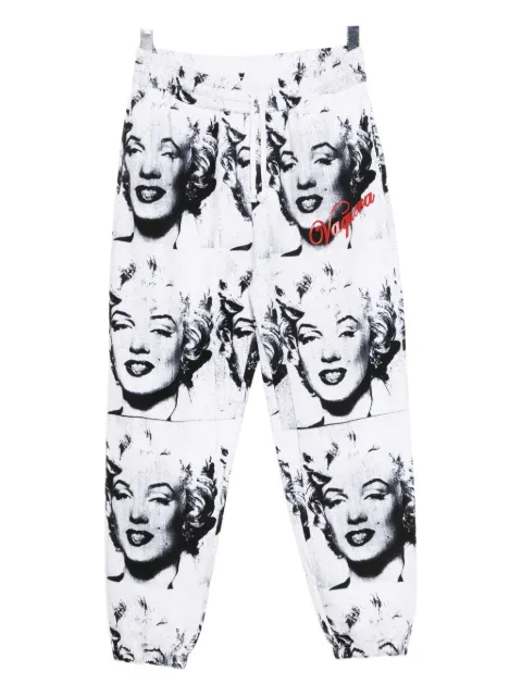 Vaquera graphic-print trousers