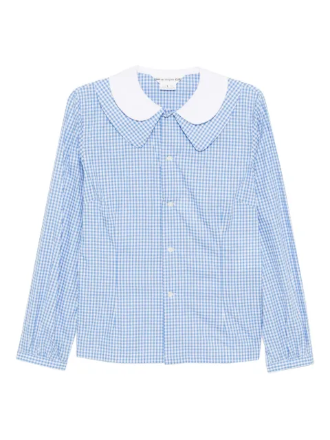 Comme Des Garçons Girl double-collar shirt