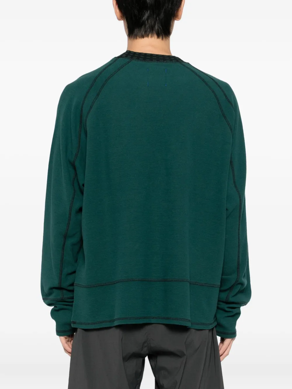 ASICS T-shirt met geborduurde tekst Groen