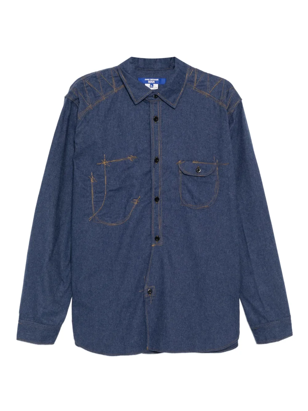 Junya Watanabe MAN camisa de algodón | azul | Image 1