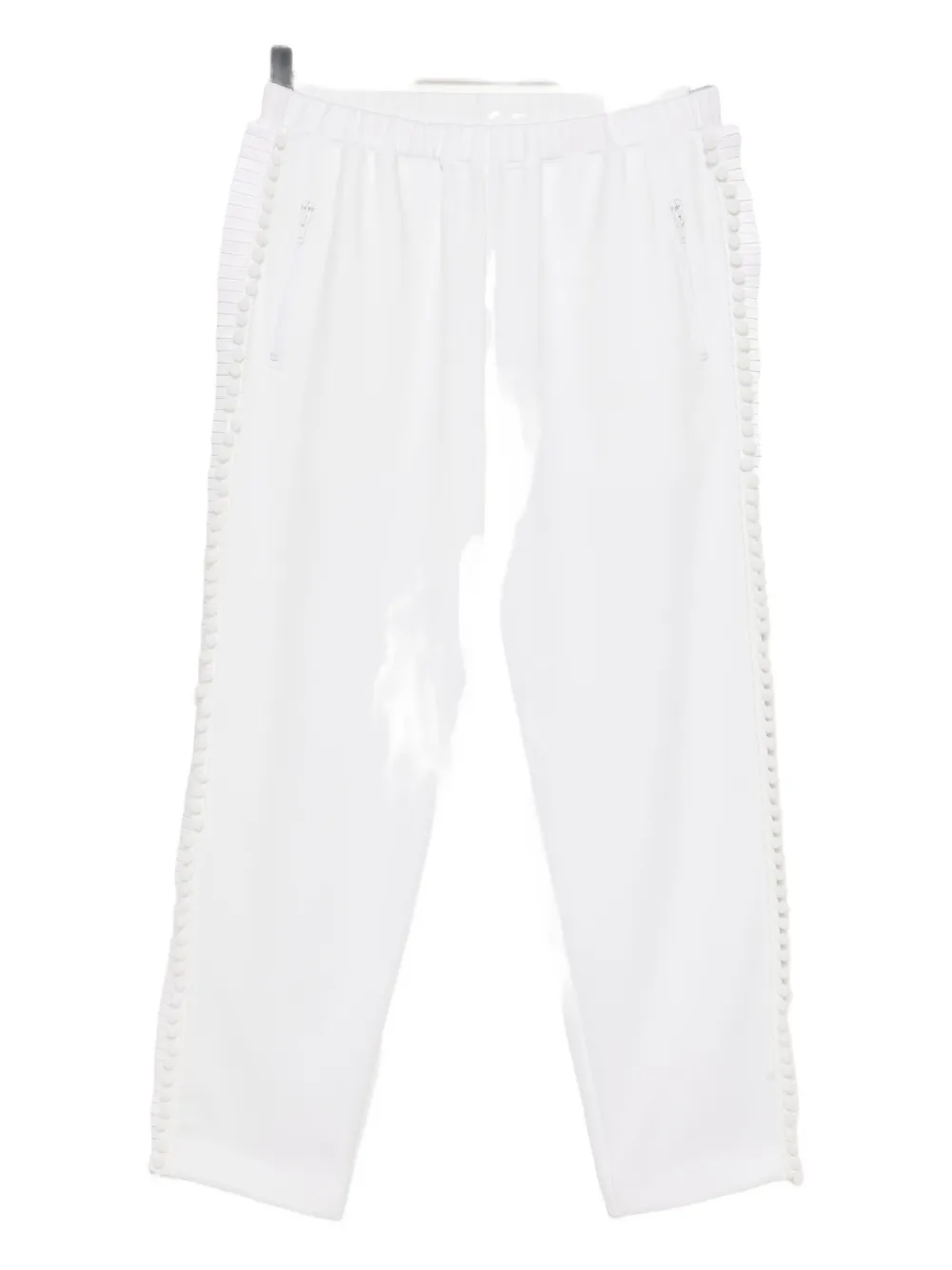 Comme Des Garcons Girl Pom-pom Trousers In White