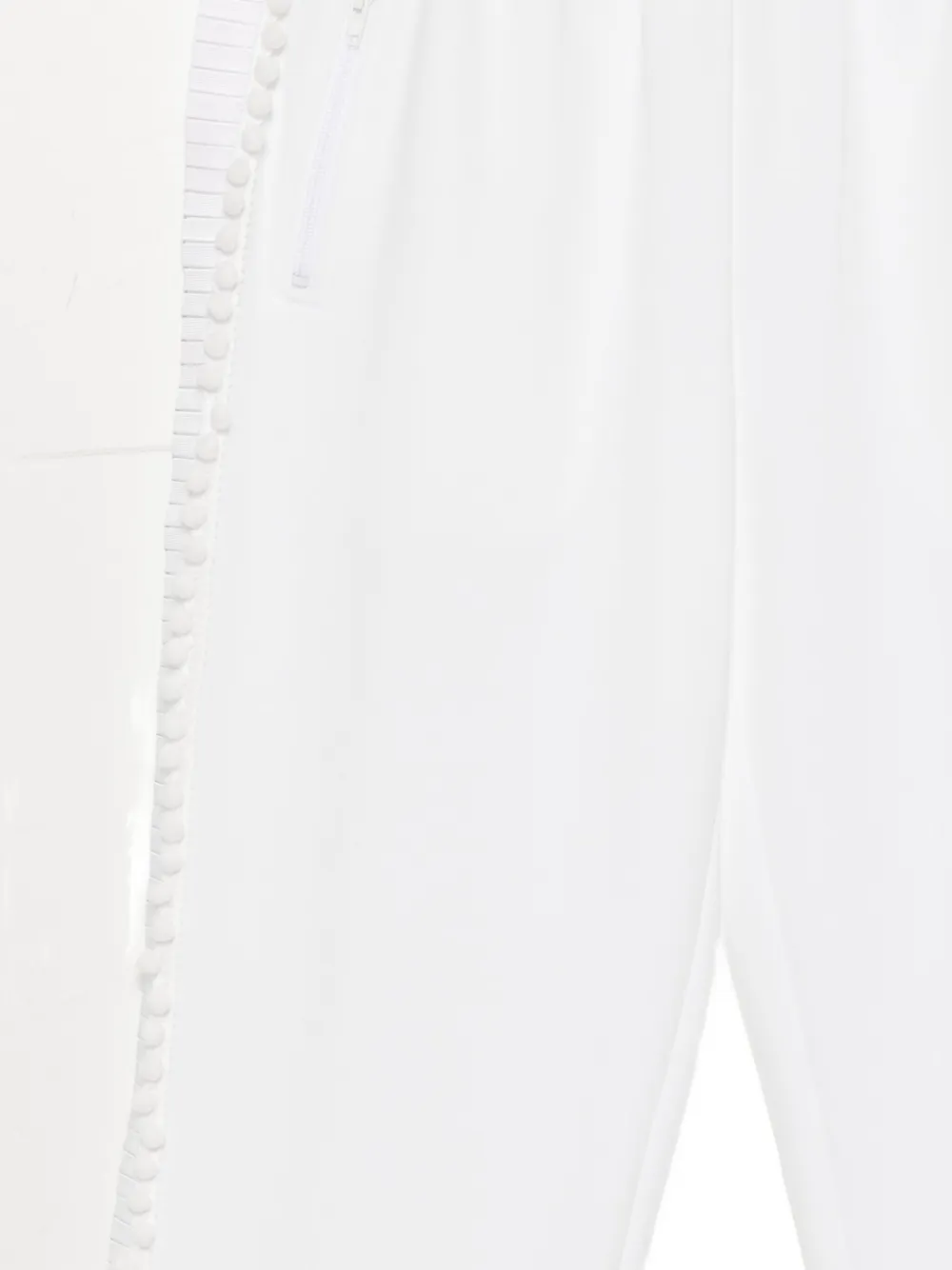 Comme Des Garcons Girl Pom-pom Trousers In White