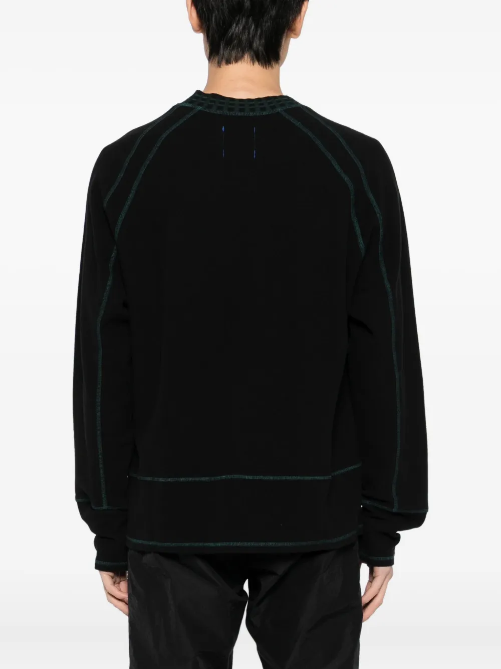 Asics Slogan-embroidered T-shirt In Black