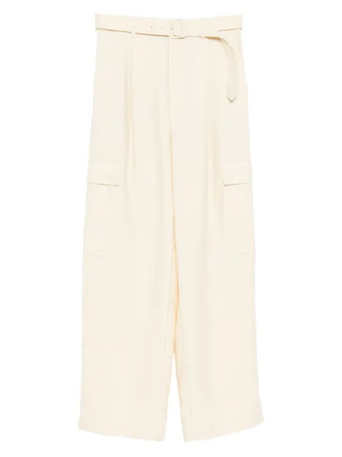 Auralee pantalones cargo con diseño doble