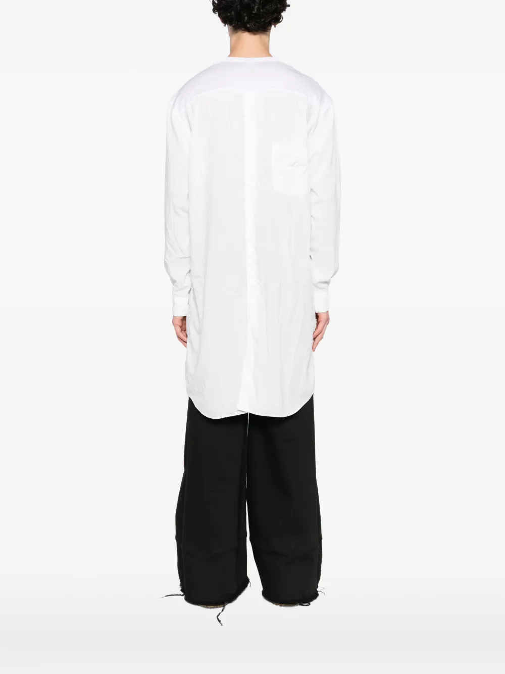 Comme des Garçons Homme Plus T-shirt met detail Wit