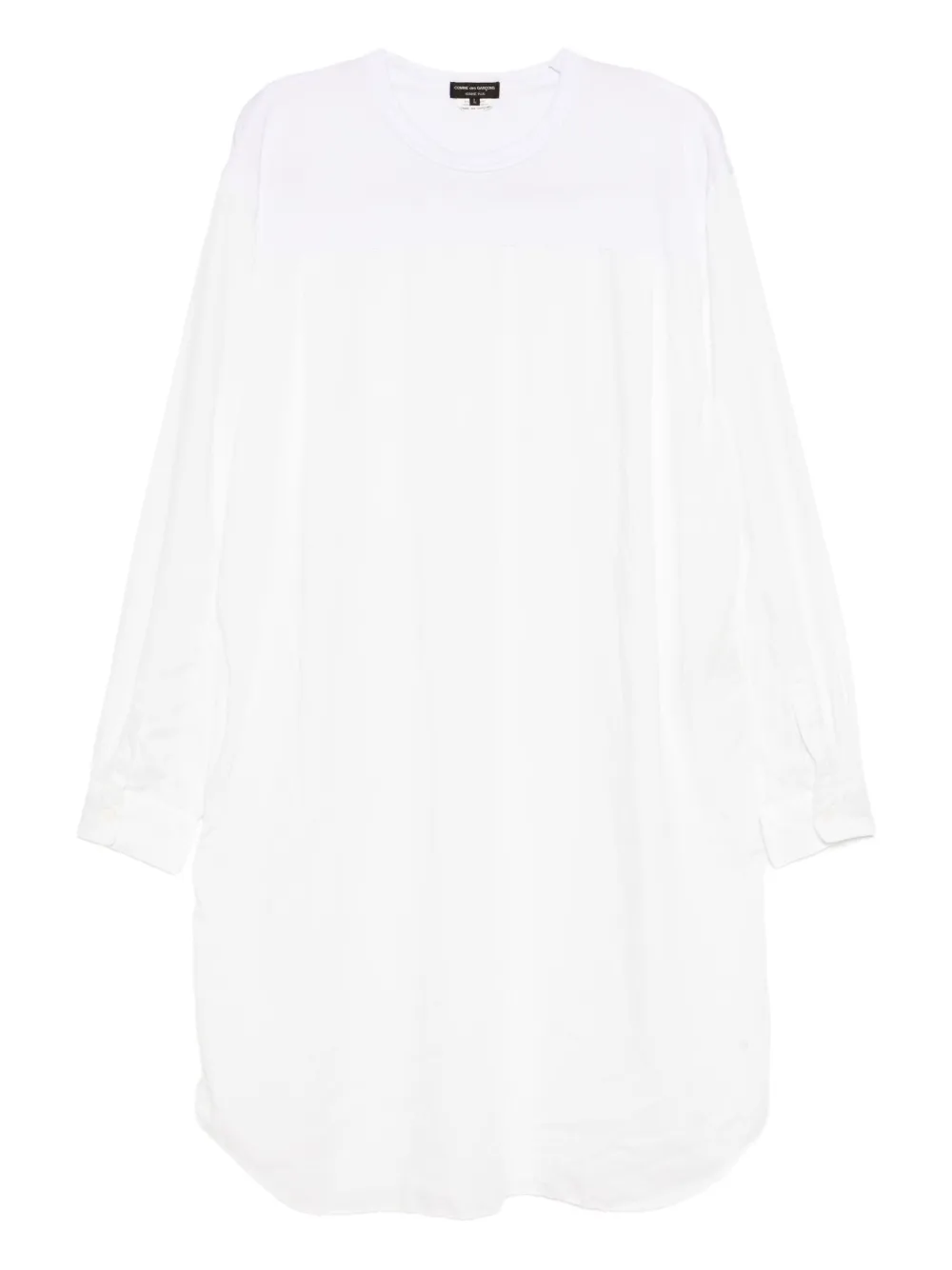 Comme des Garçons Homme Plus panelled T-shirt – White Comme des Garçons Homme Plus panelled T-shirt – White