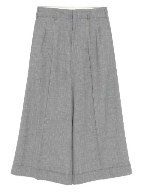 Comme Des Garçons pinstripe wide-leg trousers