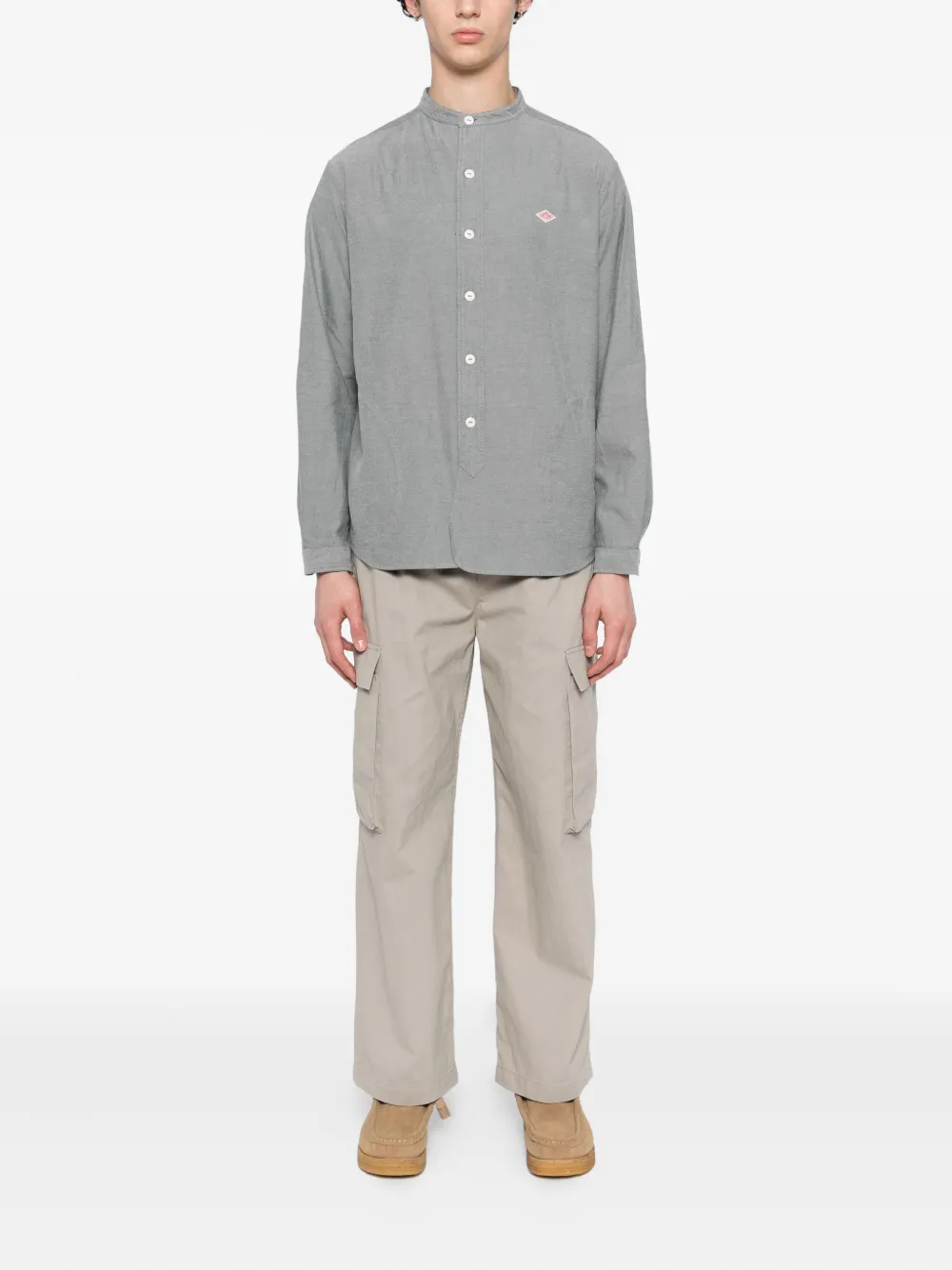 Danton logo-embroidered shirt | Shirts | Image 2