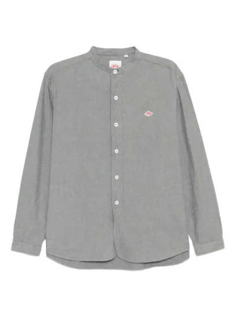 Danton logo-embroidered shirt