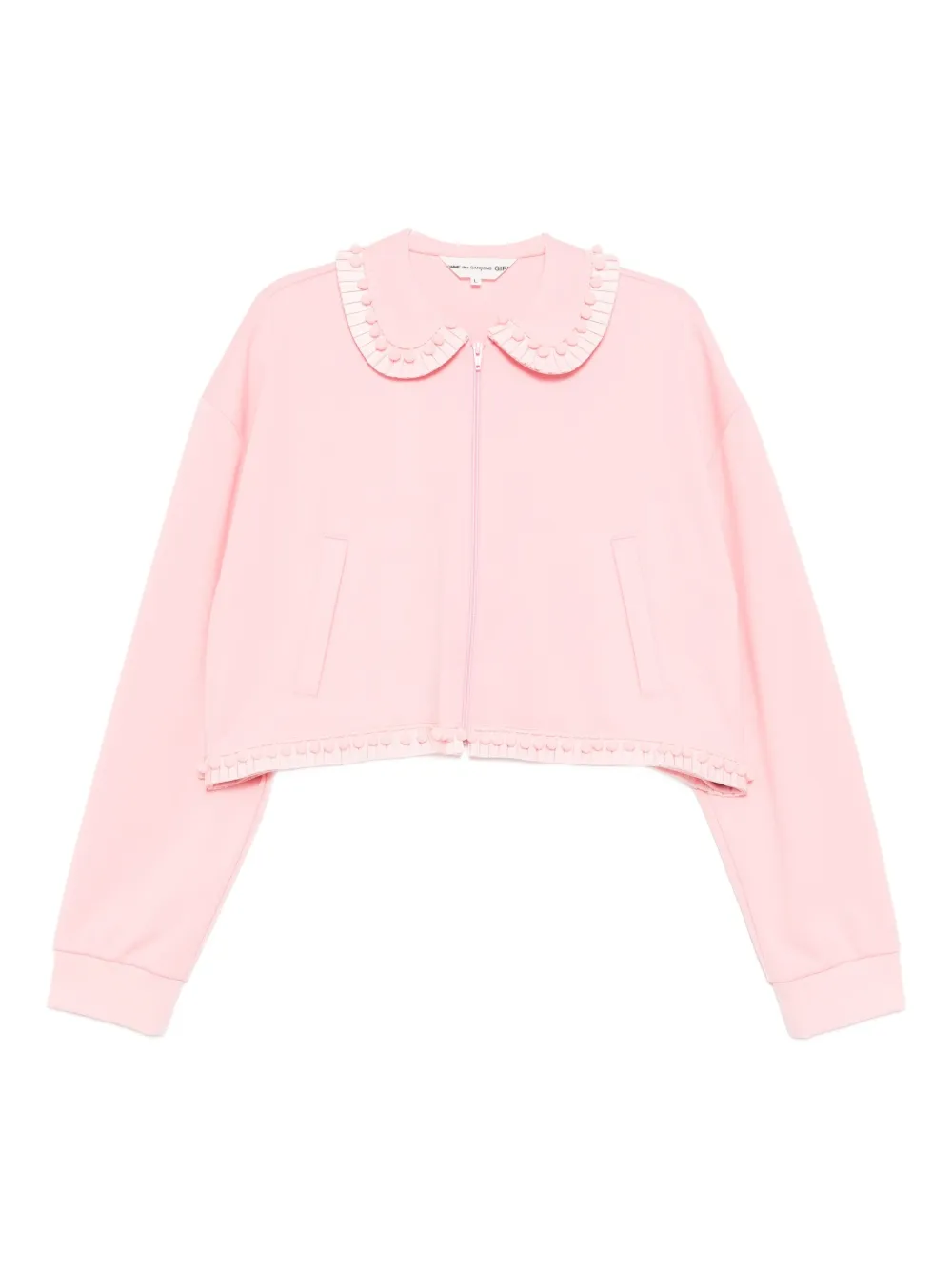 Comme Des Garçons Girl ポンポン ジャケット - ピンク Comme Des Garçons Girl ポンポン ジャケット - ピンク