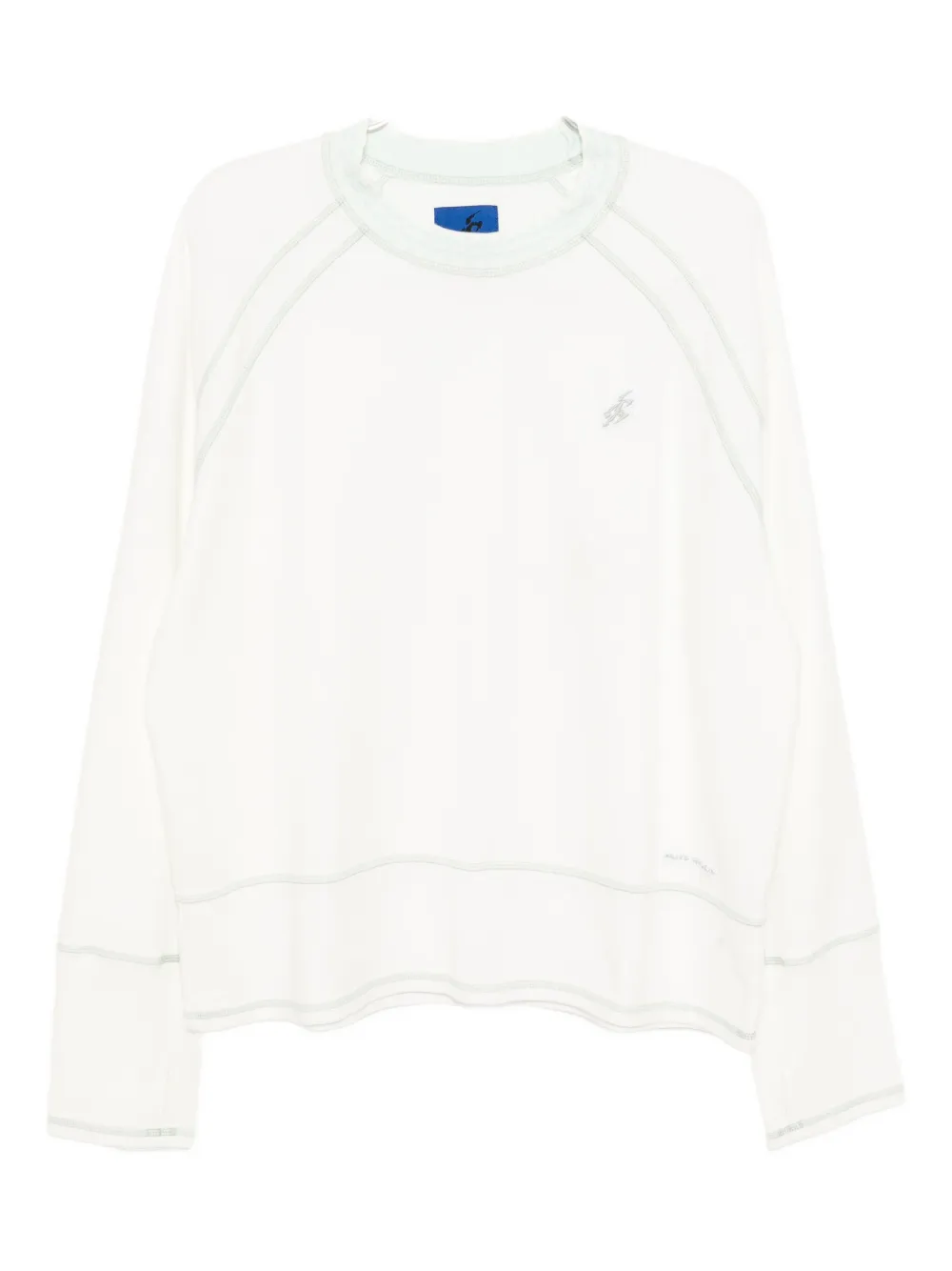 ASICS slogan-embroidered T-shirt | White | Image 1