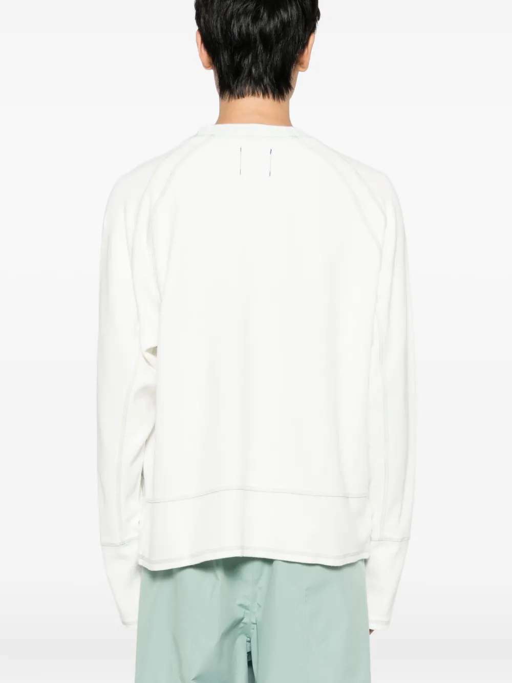 ASICS T-shirt met geborduurde tekst Wit