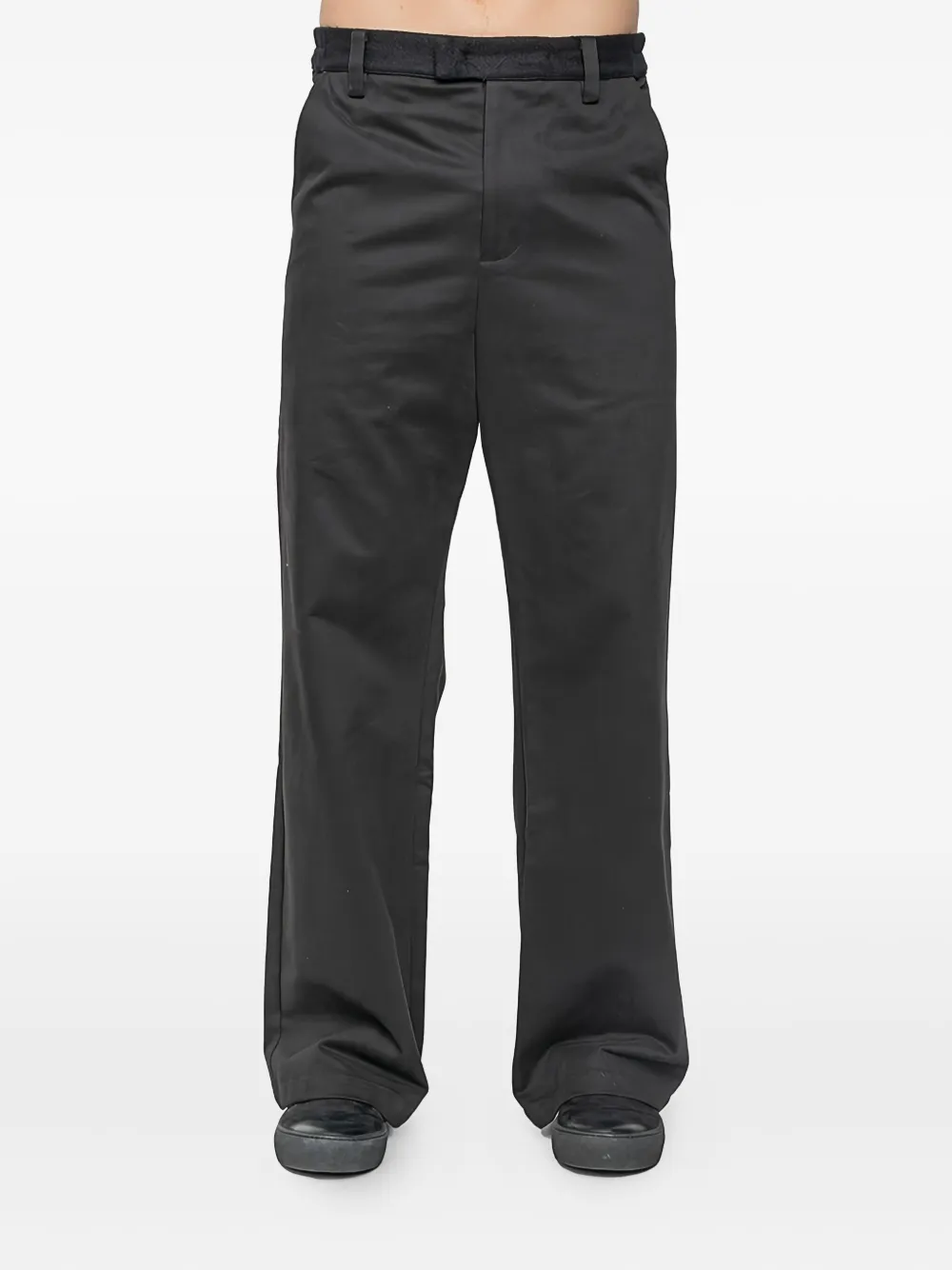 Joe Chia Dooku belt-loop trousers | Black | Image 1