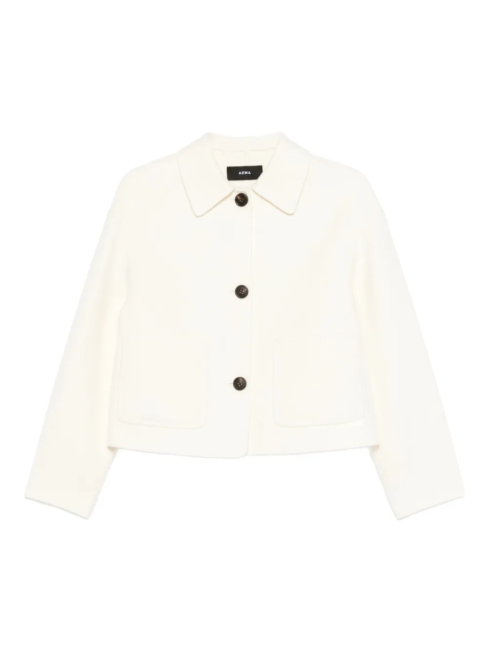 Arma buttoned wool jacket | Neutrals | Image 1