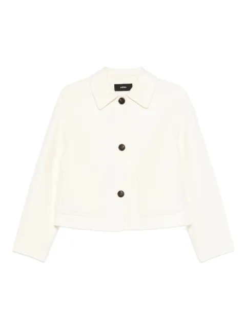 Arma buttoned wool jacket