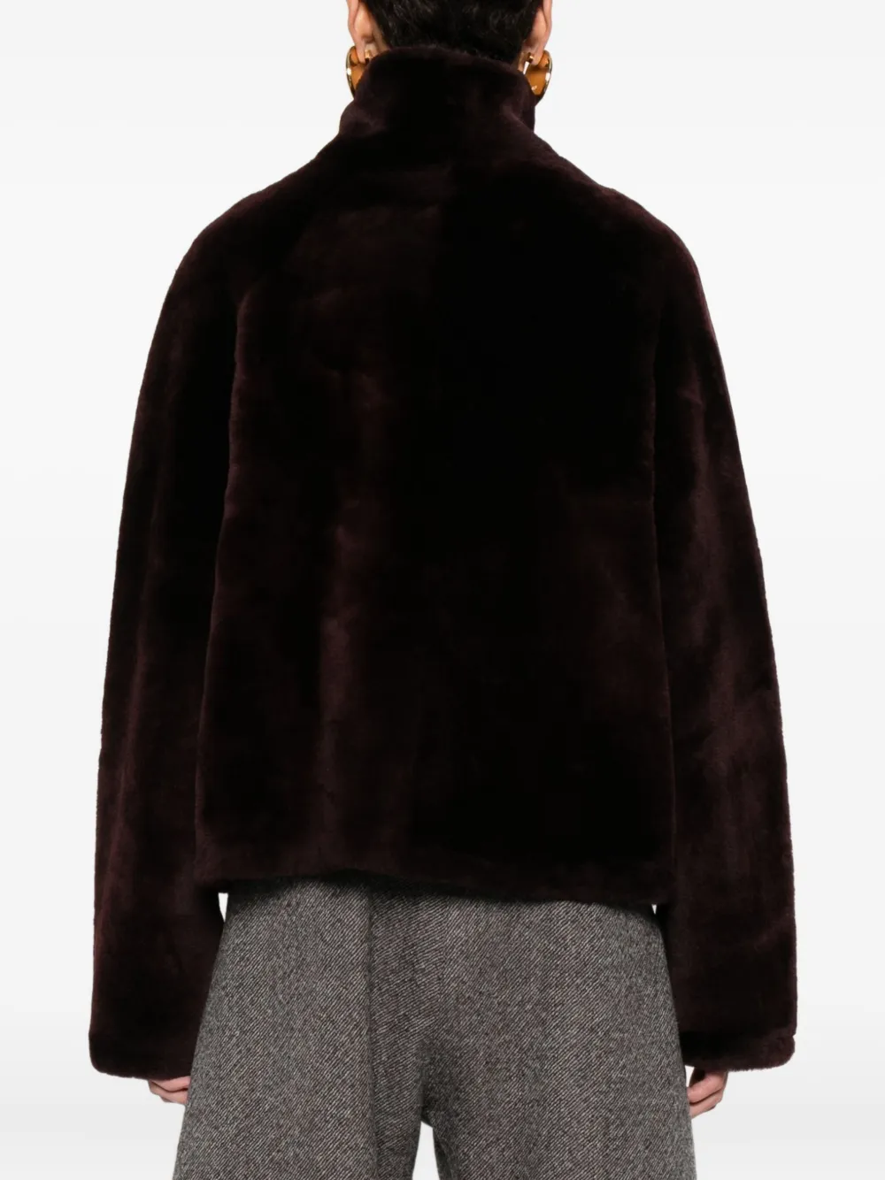 Arma Jack met hoge hals Rood