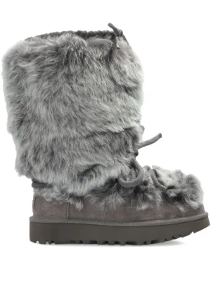 UGG x Ambush ファーブーツ | ブラウン | FARFETCH JP