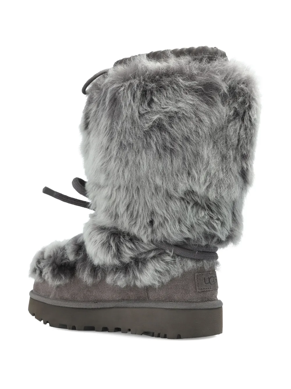 Ugg Chalet Lace-up Boots In Gray
