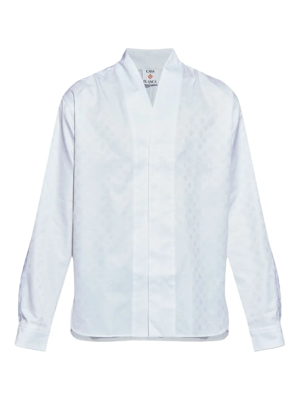 Casablanca camisa con monograma | blanco | Image 1