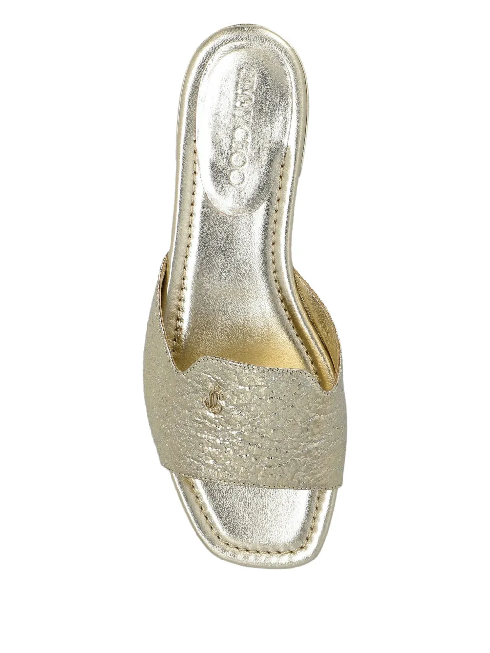 Jimmy Choo Dina ballerina's Goud
