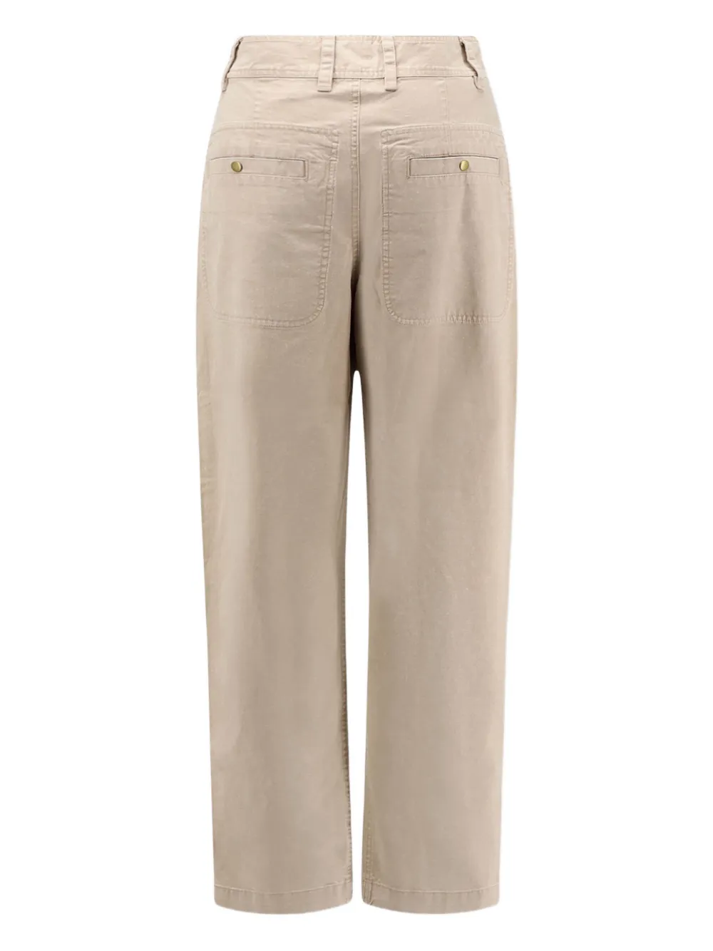 MARANT ÉTOILE cotton trousers - Beige