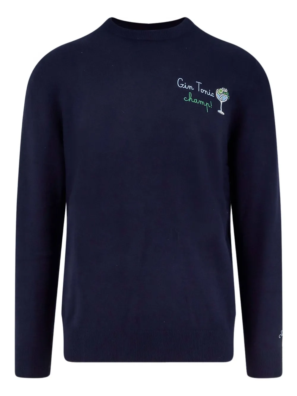 MC2 Saint Barth embroidered-motif sweater | Blue | Image 1