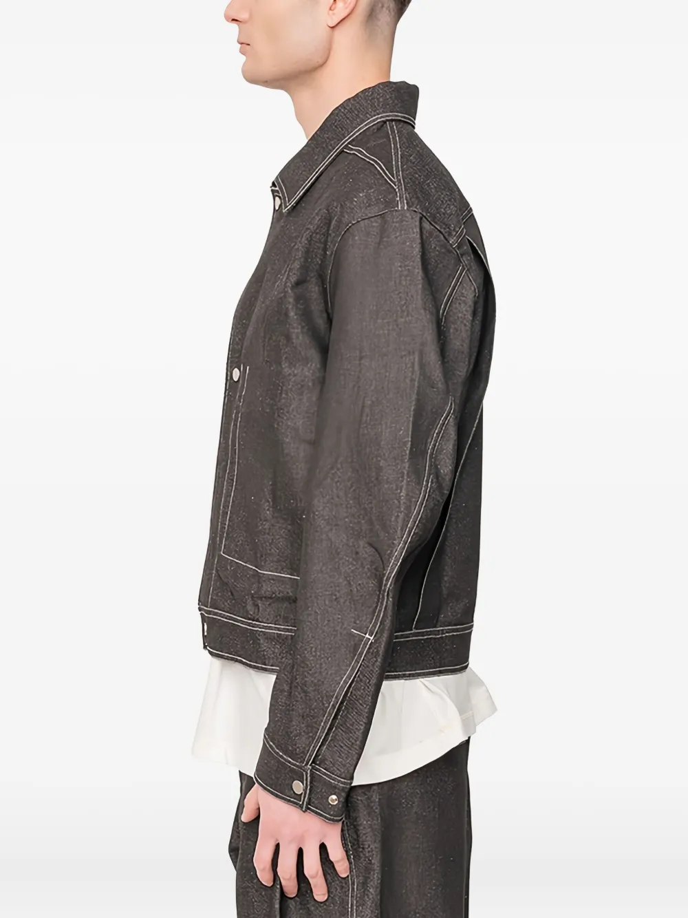 ZIP-POCKET DENIM JACKET
