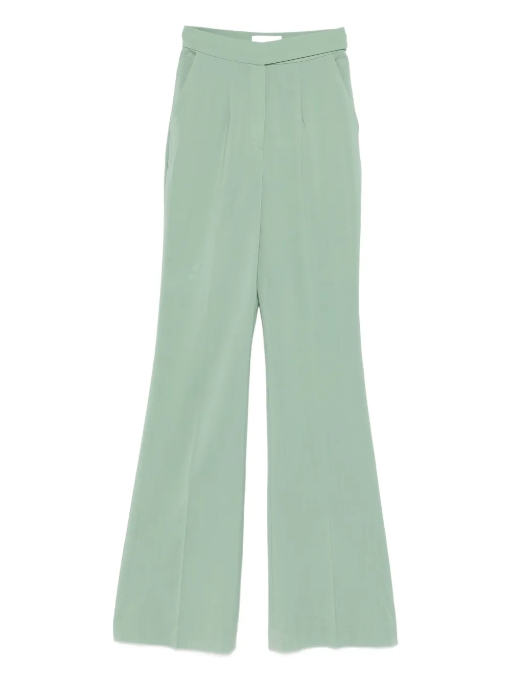 M.marquise Lixia Flared Trousers In Green