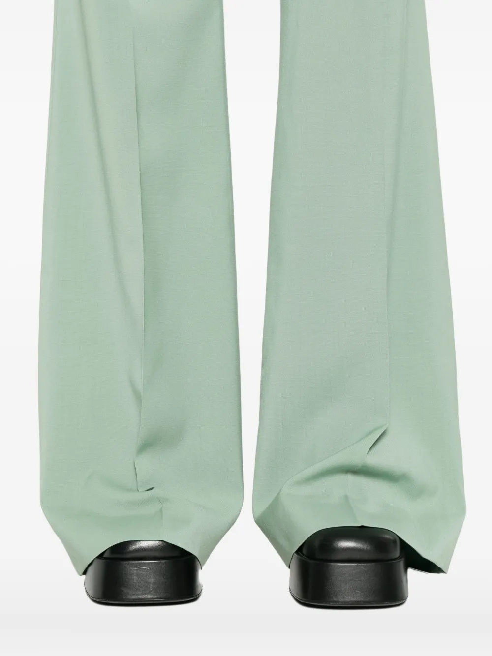 M.marquise Lixia Flared Trousers In Green