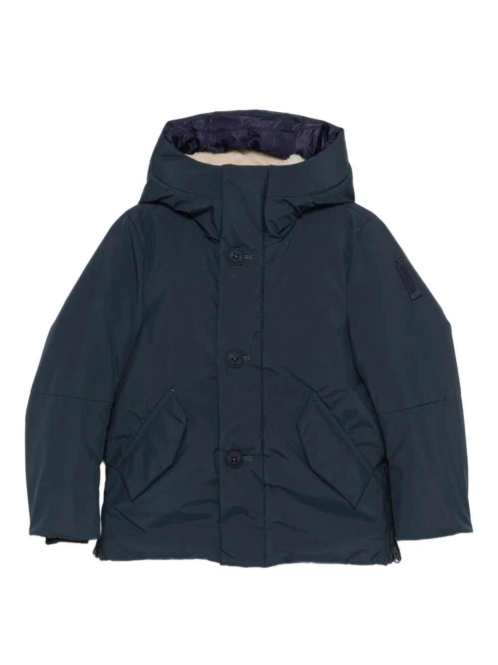 BOMBOOGIE KIDS hooded padded jacket | Blue | Image 1
