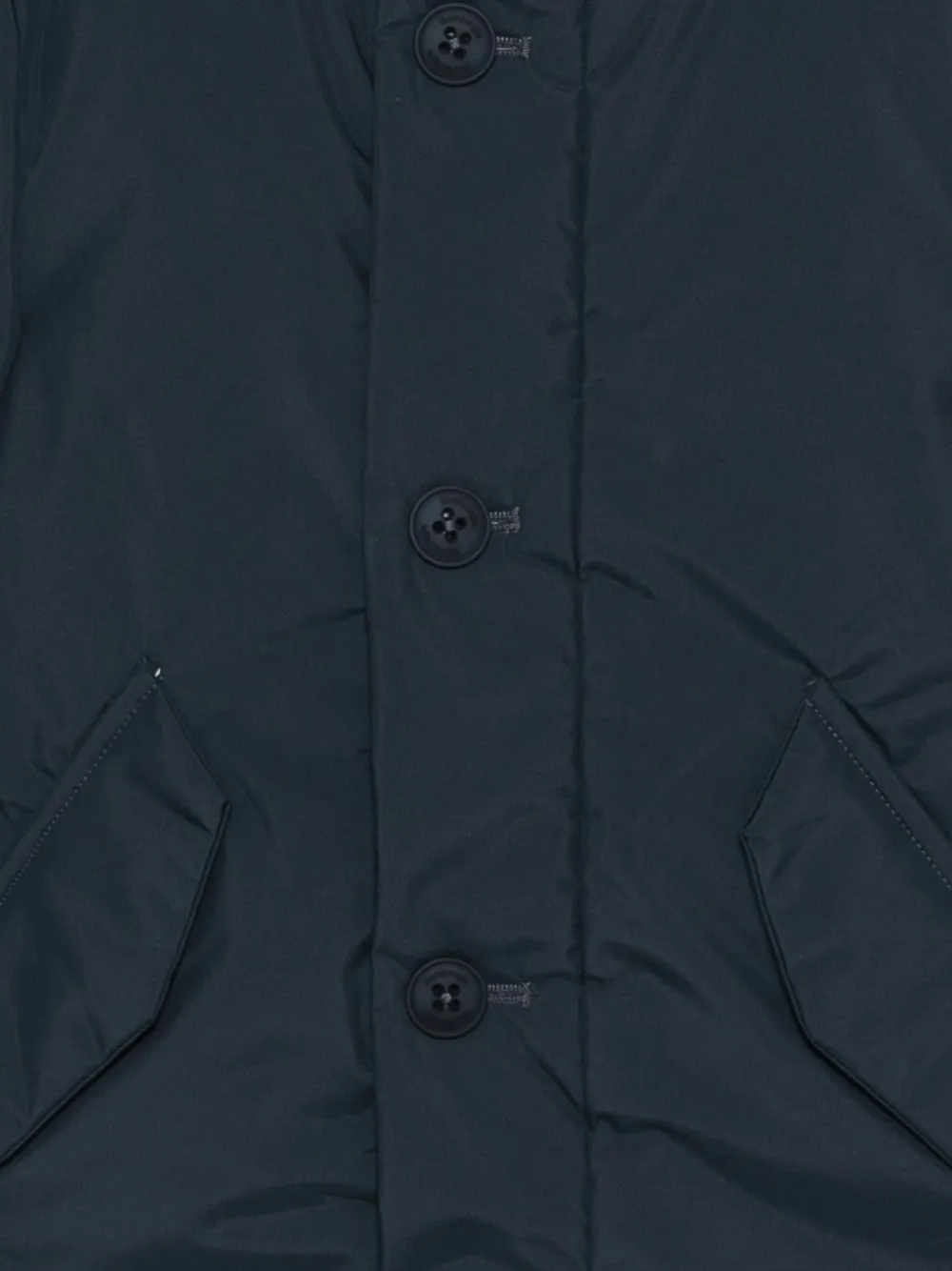 Bomboogie Hooded Padded Jacket In Blue