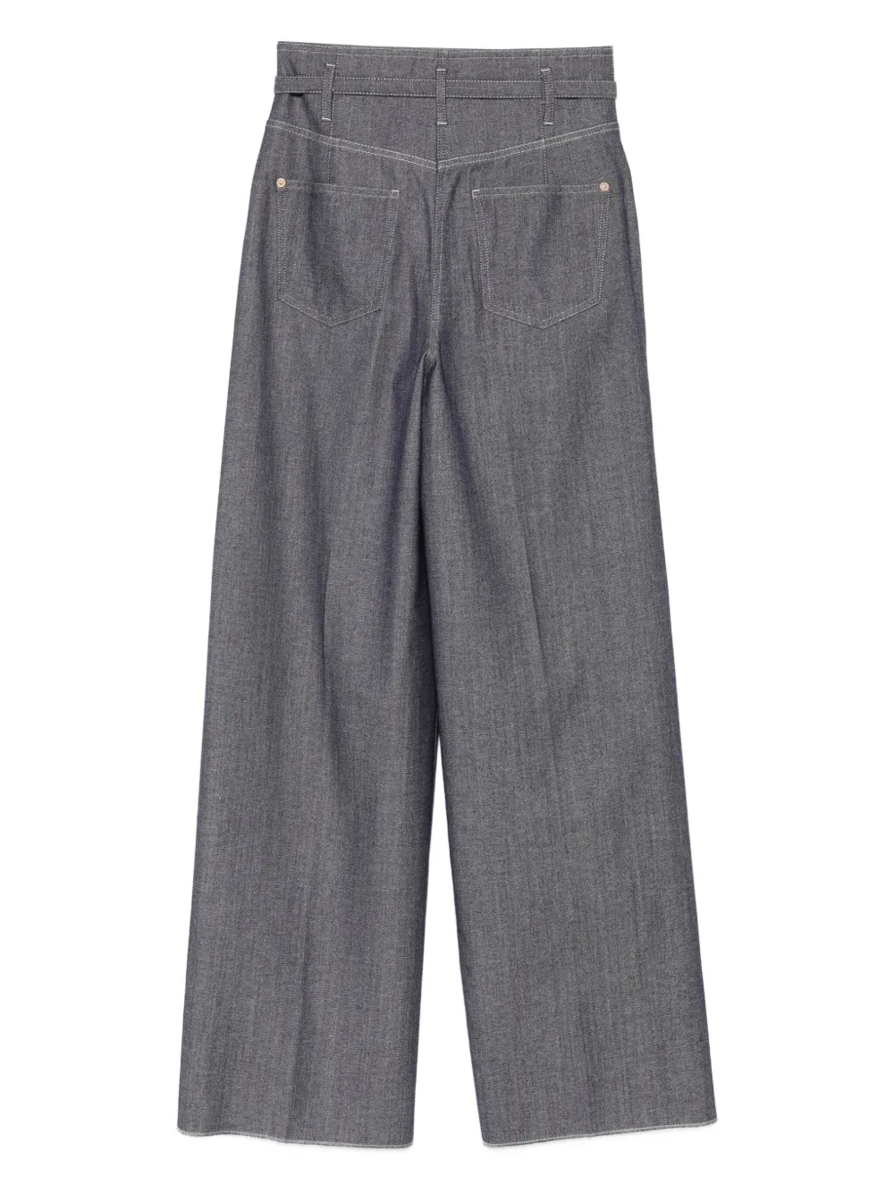 Agnona pantalones rectos con cinturón | Pantalones rectos | Image 2